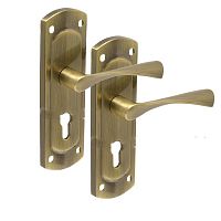 Ручки на планке SIBA Genoa 55 античная бронза